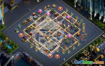 Top Copy Base Layouts for Clash of Clans TH17 #46267
