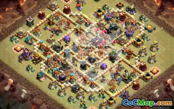 Best Copy Base Layouts for Town Hall 17 #46275