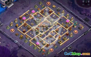 Top Copy Base Layout for Town Hall 17 #46287