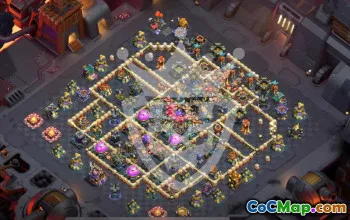 Top Clash of Clans TH17 Base Layouts with Copy Links #46290