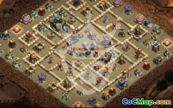 Copy Town Hall 17 Base Layouts with Links #46300