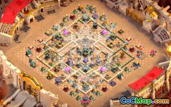 Top Clash of Clans TH17 Base Layouts & Maps #46304