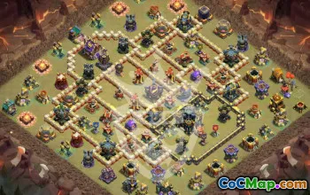 Top Copy Base Layouts for Town Hall 17 #46315