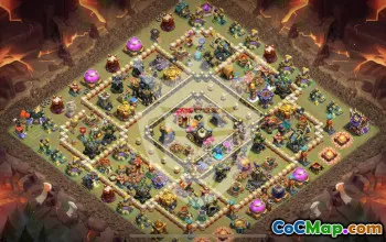 Top Town Hall 17 Base Layouts with Copy Links #46318