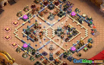 Top CoC Town Hall 17 Base Layouts to Copy #46327