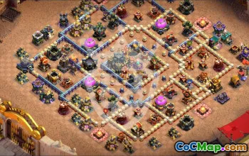 Top Copy Base Layouts for TH17 in Clash of Clans #46331
