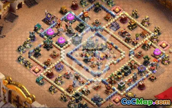 Best Copy Base Layout for Clash of Clans TH17 #46333