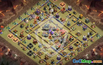 Top TH17 Base Layouts for Clash of Clans #46343