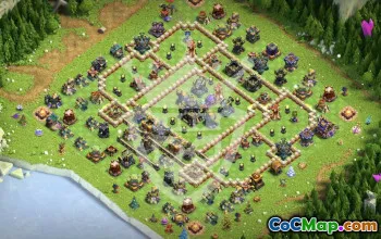 Best Copy Base Layout for Town Hall 17 #46353