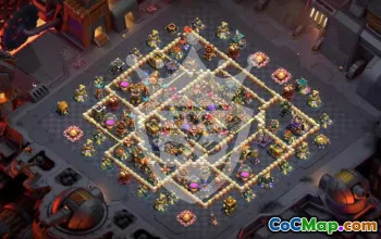 Best Copy Base Layout for Town Hall 17 in Clash of Clans #46359