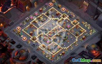 Copy Town Hall 17 Base Layouts with Link #46361