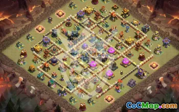 Top Clash of Clans Base Layouts for TH17 #46383