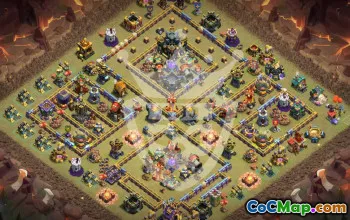 Top Copy Base Layouts for TH17 Clash of Clans #46395