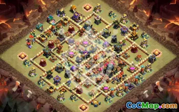 Top TH17 Clash of Clans Base Layouts & Links #46398