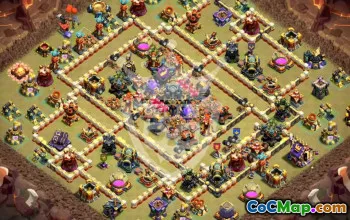 Best TH17 Clash of Clans Base Layouts #46407