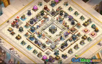Top Clash of Clans Base Layouts for TH17 #46408