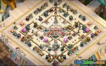 Top Copy Base Layouts for Town Hall 17 #46414