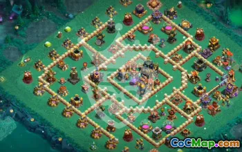 Copy Town Hall 17 Base Layout for Clash of Clans #46418