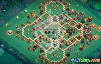 Copy TH17 Base Layouts for Clash of Clans #46426