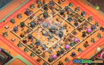 Top Clash of Clans Base Layouts for TH17 #46440