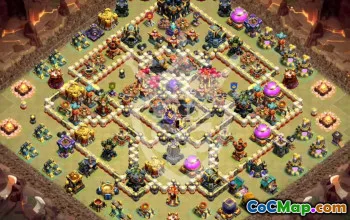 Top Town Hall 17 Base Layouts for Clash of Clans #46449