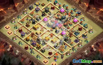 Best Copy Base Layout for TH17 Clash of Clans #46457