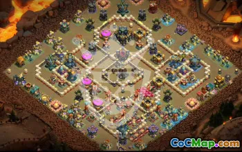 Top TH17 Base Layouts & Maps for Clash of Clans #46468