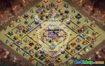 Top Town Hall 17 Base Layouts with Link #46481