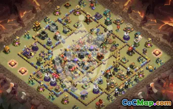 Copy Town Hall 17 Base Layouts for Clash of Clans #46484