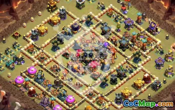 Top Clash of Clans Base Layouts for TH17 #46516