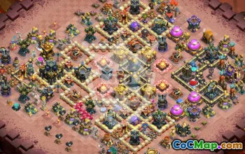Top Clash of Clans TH17 Base Layouts with Links #46530