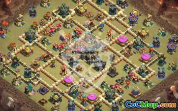 Top Town Hall 17 Base Layouts with Links #46532