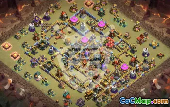 Copy Town Hall 17 Base Layouts for CoC #46546