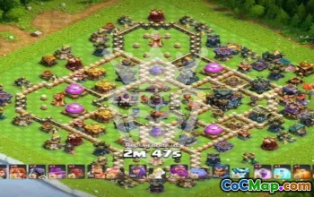 Top TH17 Copy Base Layouts for Clash of Clans #46555