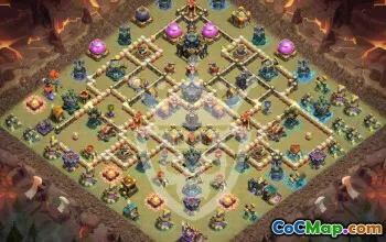 Top Clash of Clans TH17 Base Layouts & Links #46559