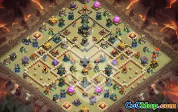 Copy Town Hall 17 Base Layouts for Clash of Clans #46560