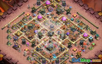 Copy TH17 Base Layouts for Clash of Clans #46561