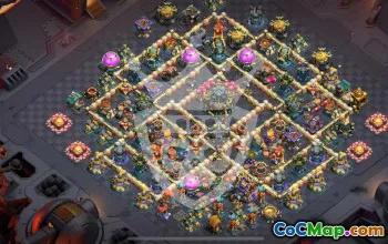 Best TH17 Clash of Clans Base Layouts for Copy #46563