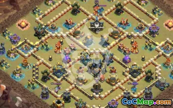 Best Copy Base Layout for Town Hall 17 #46564