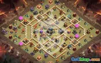 Top Town Hall 17 Base Layouts with Link #46566