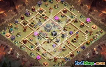 Best Town Hall 17 Clash of Clans Base Layouts #46567