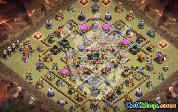 Copy Town Hall 17 Base Layouts for Clash of Clans #46585