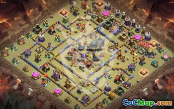 Ultimate Copy Base Layout for TH17 CoC #46586