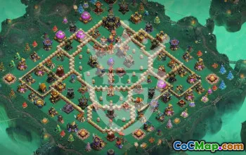 Best Copy Base Layout for Town Hall 17 #46602