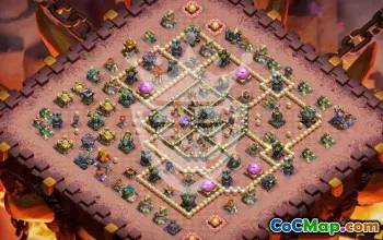 Best TH17 Clash of Clans Base Layouts #46604