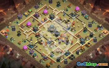Best TH17 Base Layouts & Maps for Clash of Clans #46607