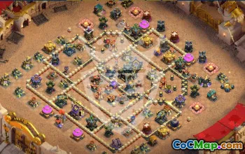 Top Town Hall 17 Base Layouts & Maps #46610