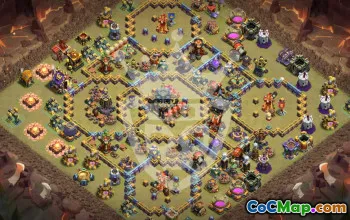 Top Town Hall 17 Base Layouts with Copy Links #46612