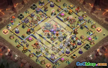 Copy Town Hall 17 Base Layouts for CoC #46614