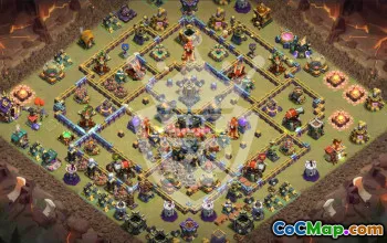 Top Copy Base Layout for Town Hall 17 #46633